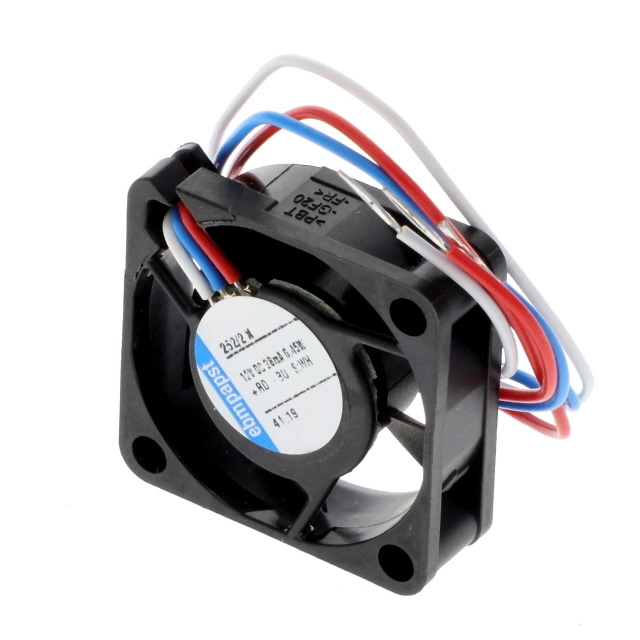 252/2N ebm-papst 12VDC 25x25x8mm DC Axial Fan