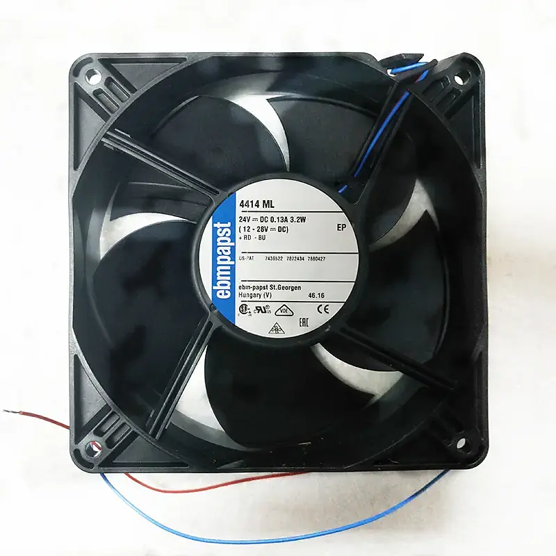 4414ML ebm-papst 24VDC 119x38mm Axial Cooling Fan 4414ML ebm-papst 24VDC 119x38mm Axial Cooling Fan