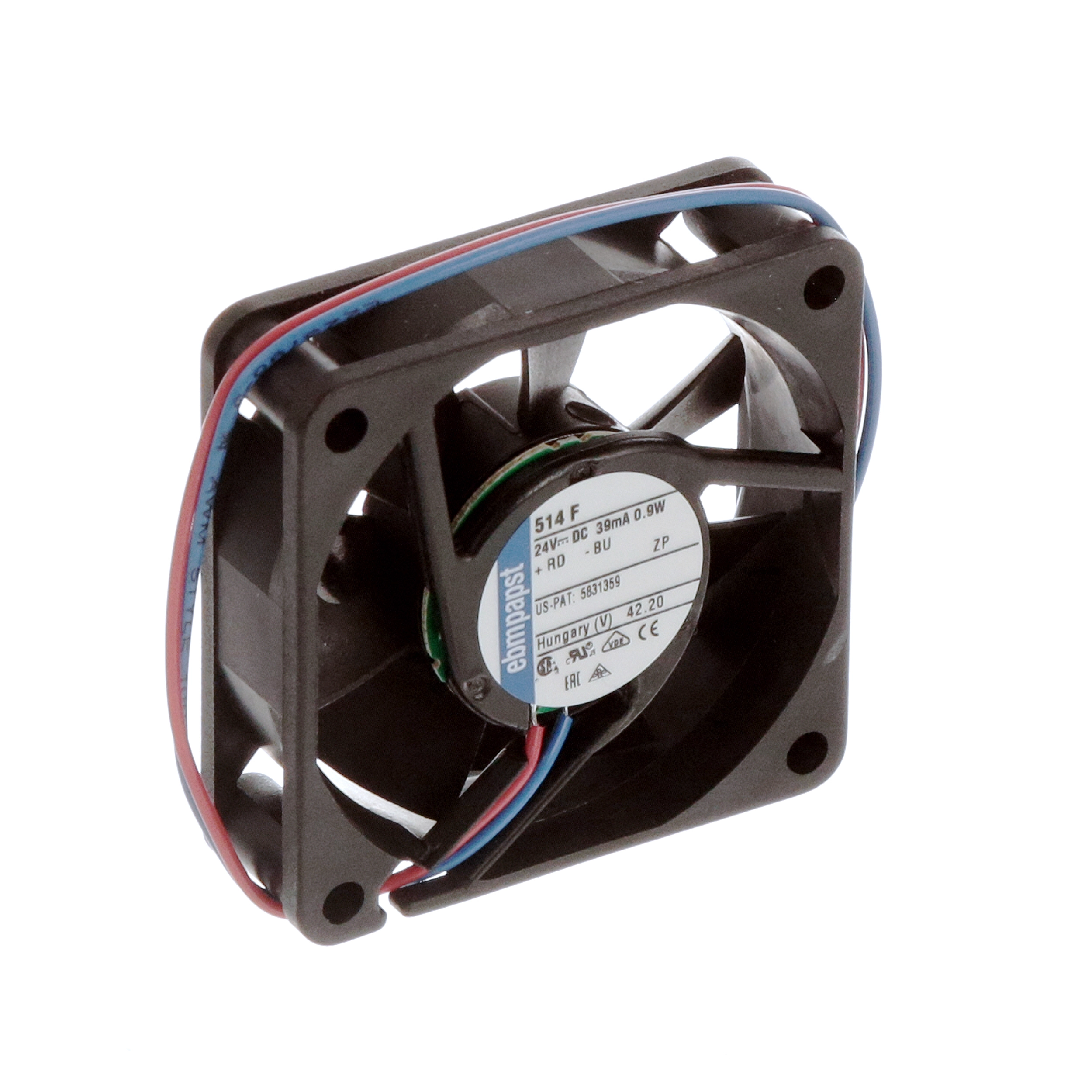 514F ebm-papst 24VDC 50x50x15mm Axial Cooling Fan