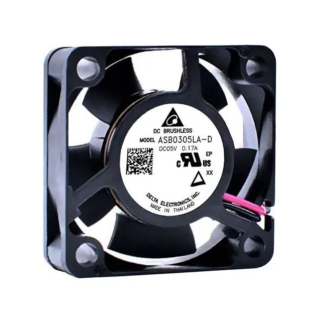 ASB0312HA-DF00 Delta 12VDC 30x30x10mm Axial Fan ASB0312HA-DF00 Delta 12VDC 30x30x10mm Axial Fan