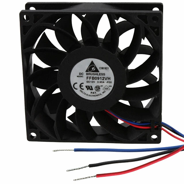 FFB0912VH-F00 Delta 12VDC 92x92x25.4mm Axial Fan FFB0912VH-F00 Delta 12VDC 92x92x25.4mm Axial Fan