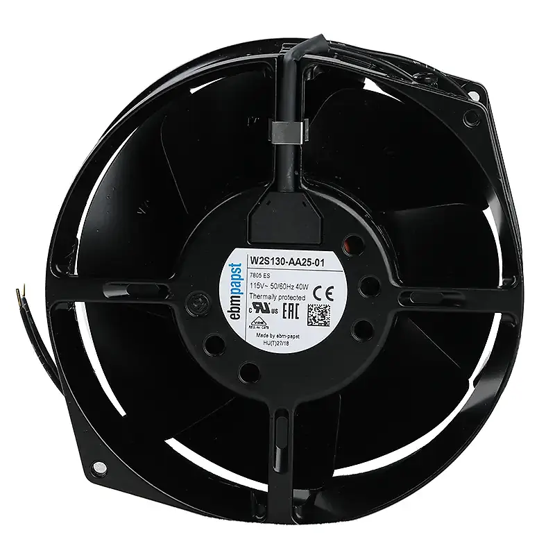 W2S130-AA25-01 ebm-papst 115VAC 150mm Axial Fan W2S130-AA25-01 ebm-papst 115VAC 150mm Axial Fan